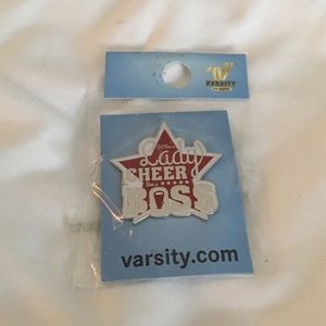 Cheer Like a Boss Varsity Trading Pin